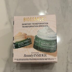 Biossance Marine Algae Eye Cream + Omega Repair Cream (two piece set)